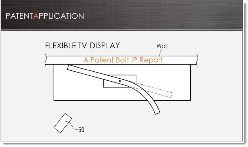 Samsung flexible TV display