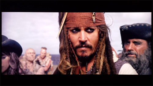 Johnny Depp in On Stranger Tides