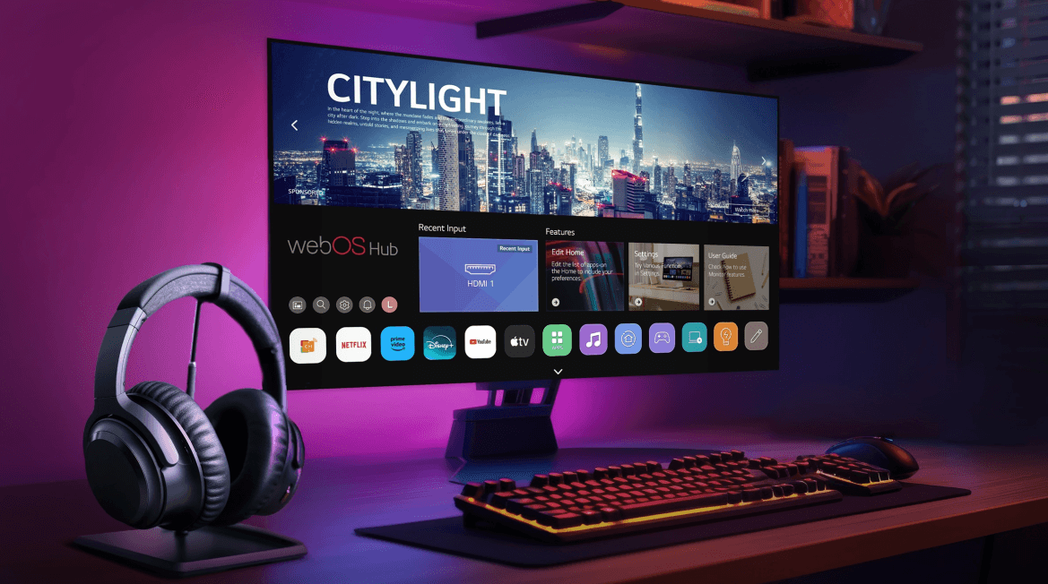LG's webOS to power other brand's gaming monitors 