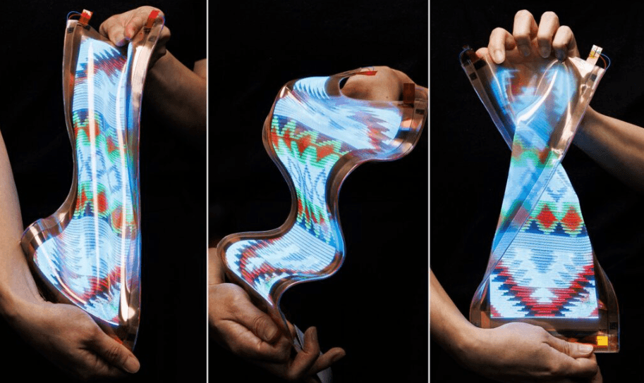 LG's newest prototype stretchable displays get extra-stretchy