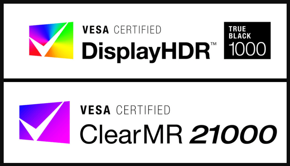 VESA sets new standards for DisplayHDR True Black and ClearMR certifications