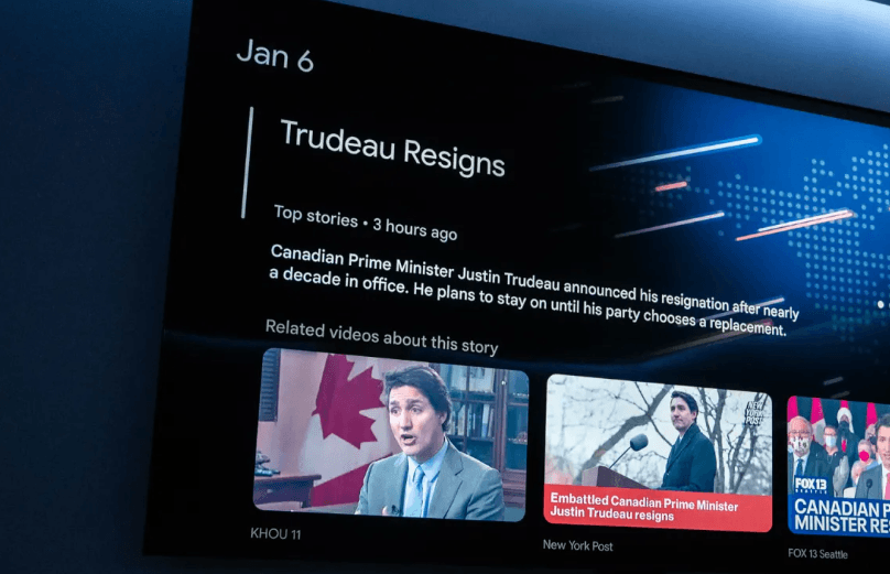 Google TV starts testing AI-generated news overviews