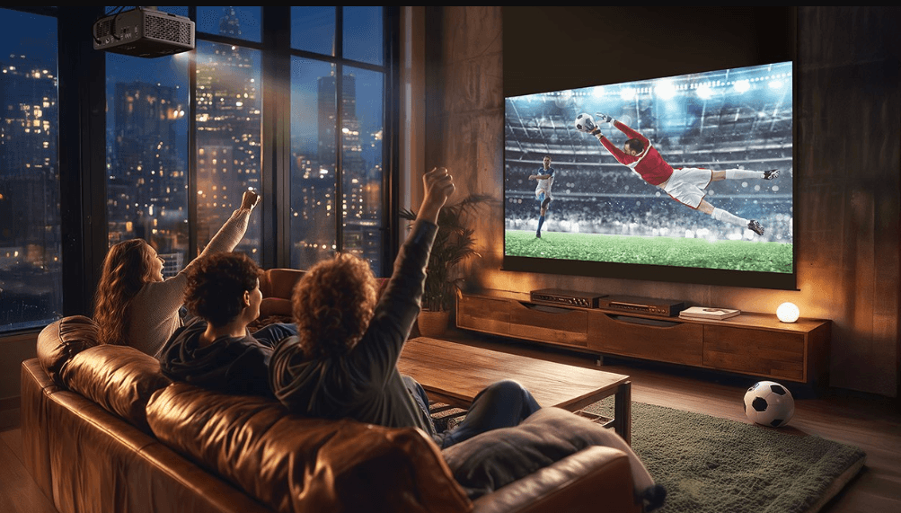Optoma's newest 4K projector enables immersive gaming with giant 320-inch images