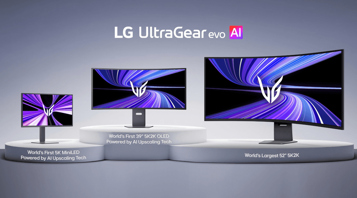 LG's new UltraGear evo monitors gives gamers lots to think about