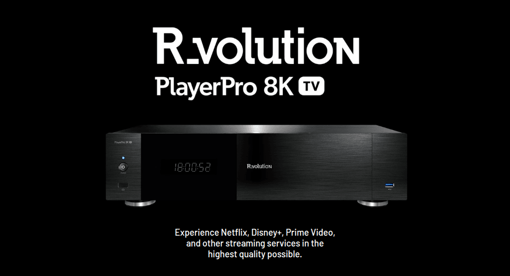 R_volution's newest universal media player is an 8K beast