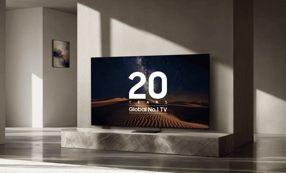 Samsung does it again: 20 years as the world's top TV brand