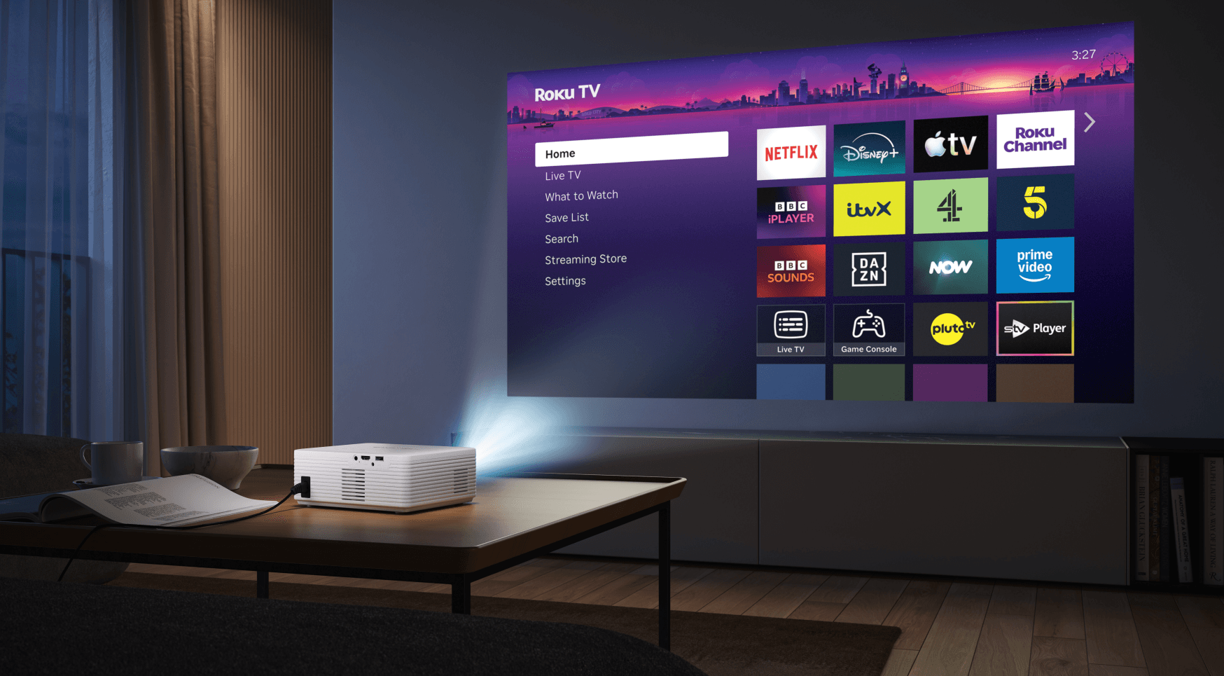 Roku launches cheap and cheerful projectors in the U.K.