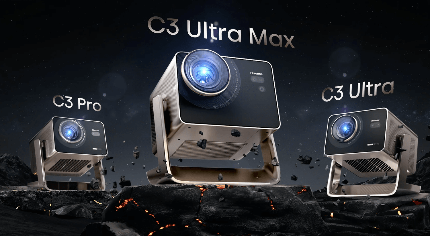 Hisense's C3 lifestyle projectors will turn your living room into a cinema