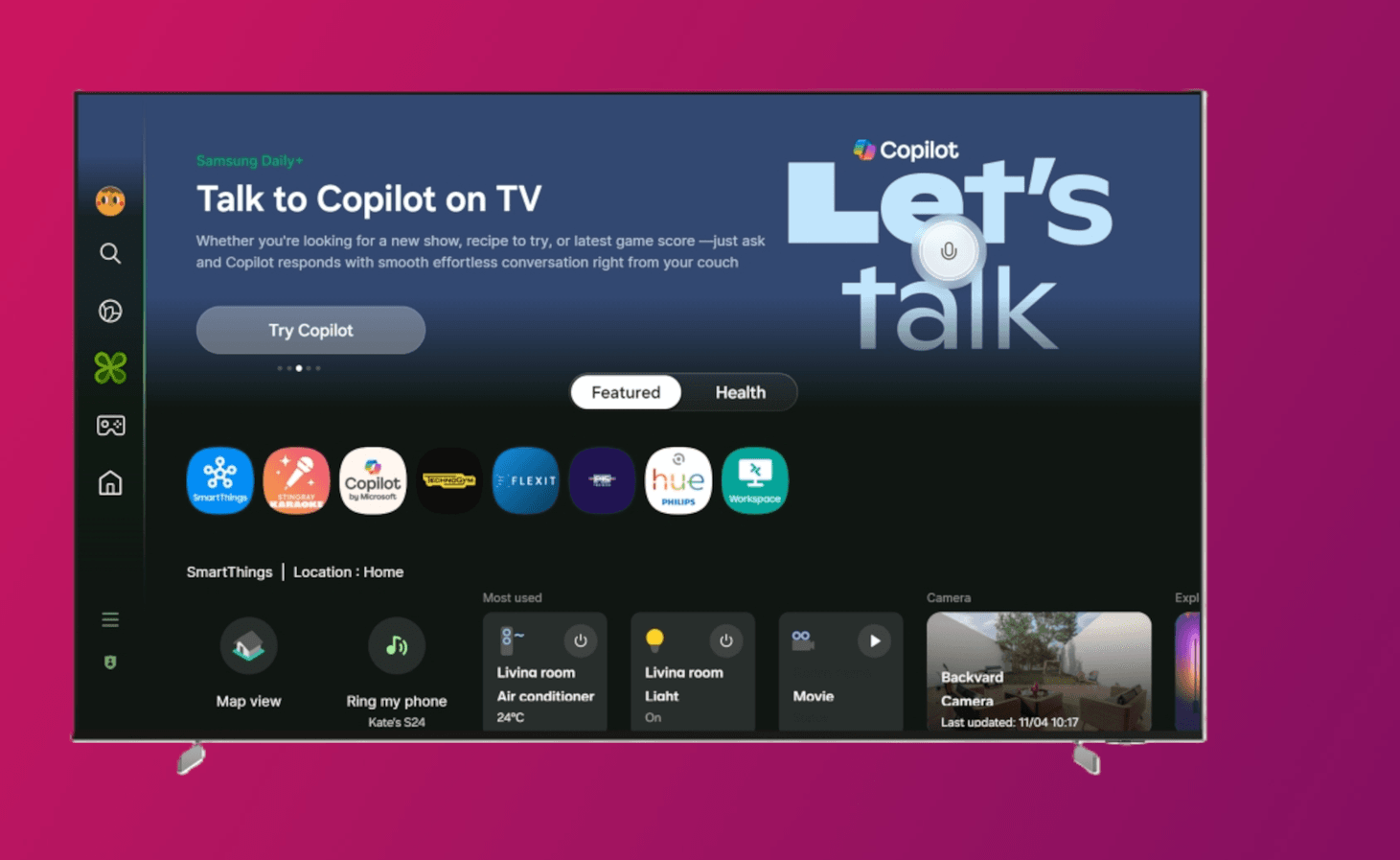 Microsoft kills Copilot on Samsung and LG TVs