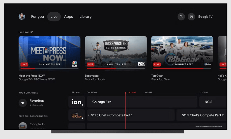 Google TV gets more free FAST content