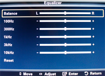 Equalizers HDTVs Can Noise