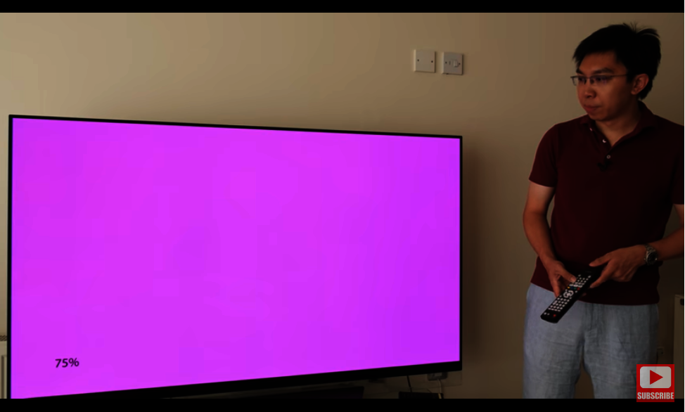 The OLED Burn-In Test: One Month Update