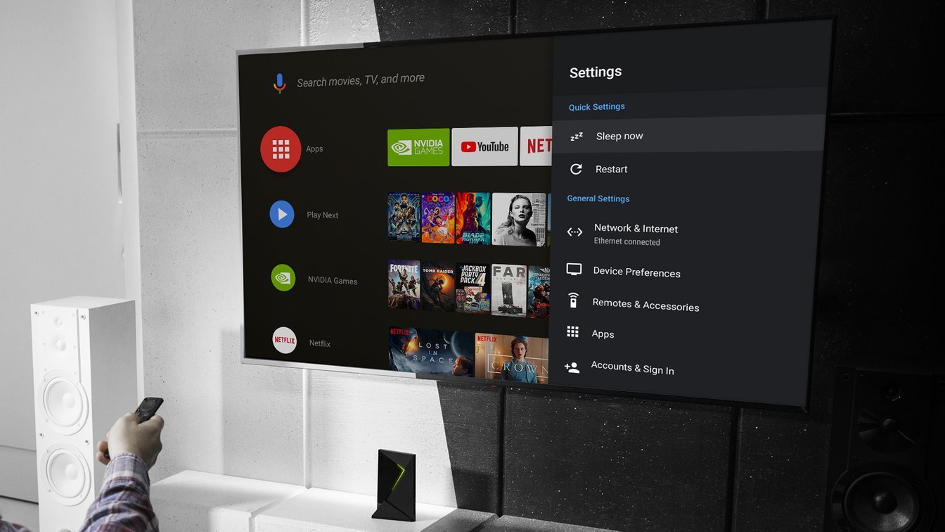 Nvidia Updates Its Shield TV Box with Android Pie