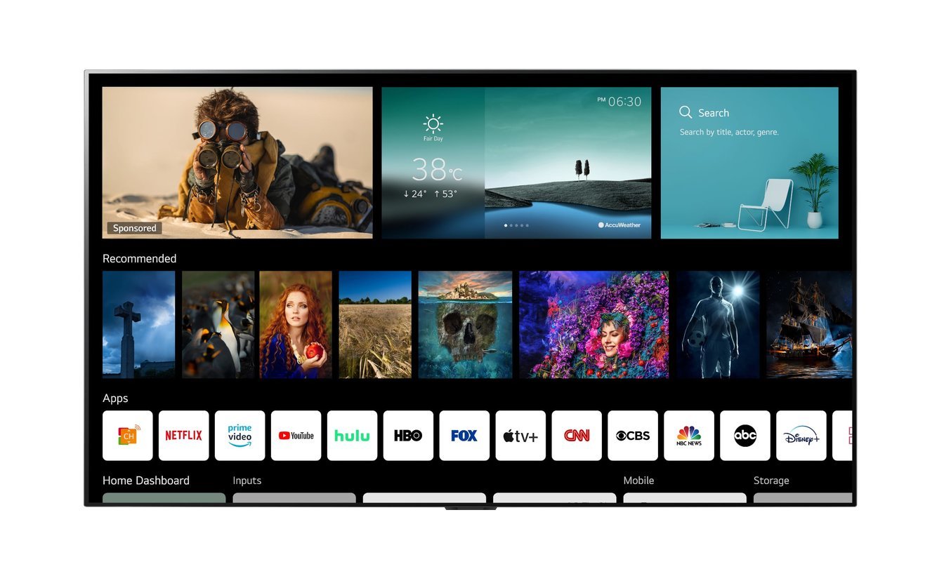 LG Electronics redesigns WebOS 6.0 for its 2021 TVs