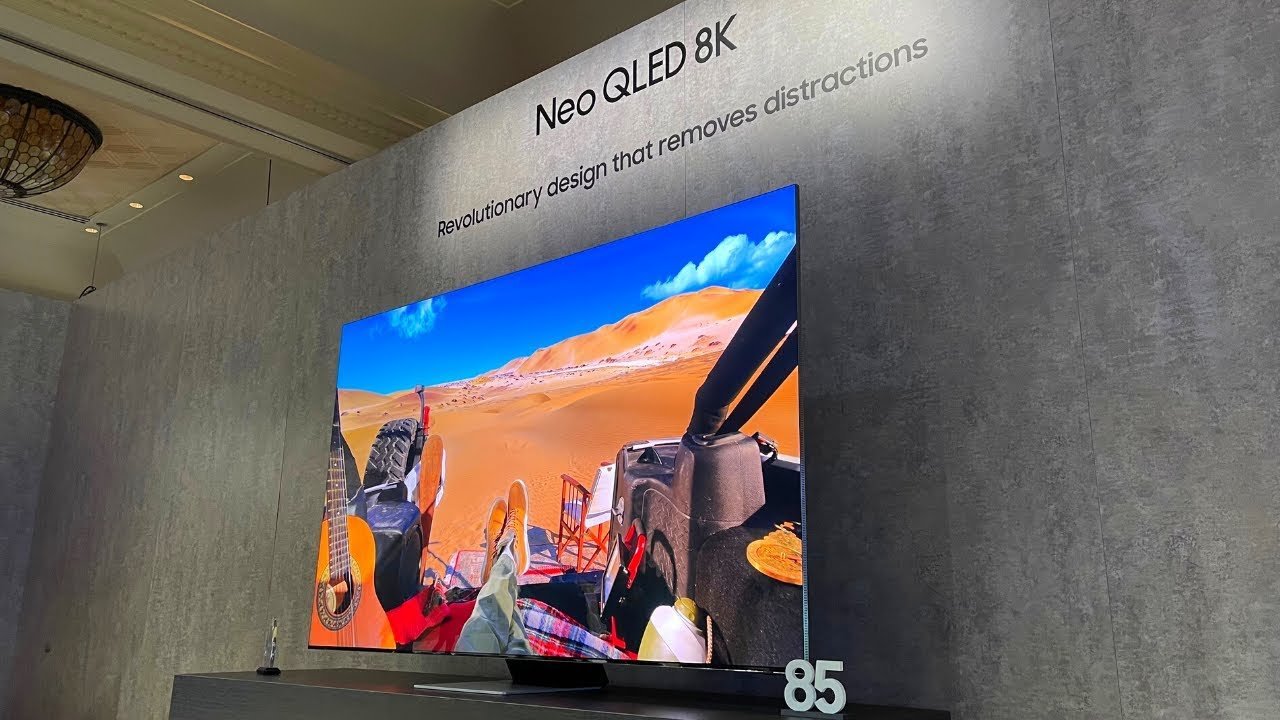 Samsung's 2022 QLED TVs include the first 144Hz 4K and 8K sets